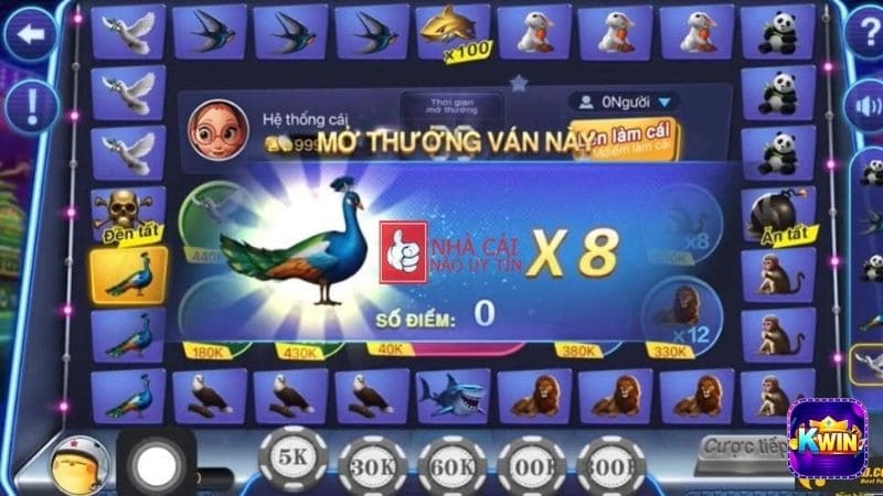 Ưu điểm nổi trội về hình ảnh của game quay thú Kwin