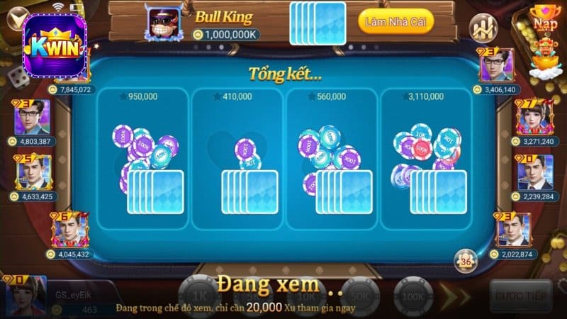 Chơi Poker Bull theo chiến thuật