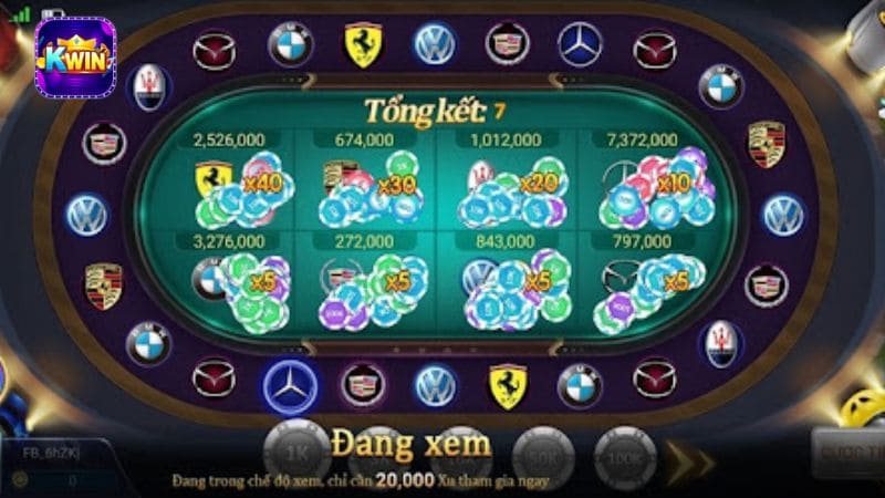 Giới thiệu về game siêu xe Kwin